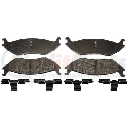 SP967TRH by RAYBESTOS - Raybestos Specialty - Truck Metallic Brake Pad Set