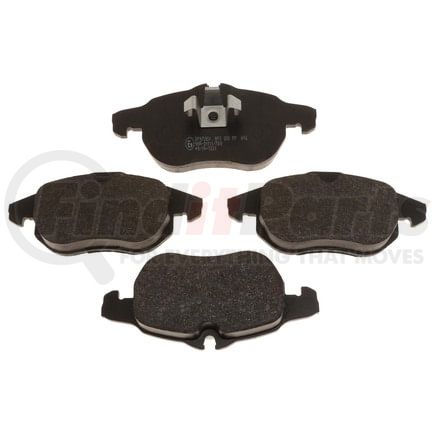 SP972EU by RAYBESTOS - Raybestos Specialty - European Metallic Brake Pad Set