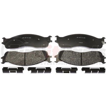 SP965TRH by RAYBESTOS - Raybestos Specialty - Truck Metallic Brake Pad Set