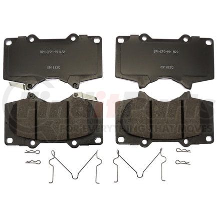 SP976TRH by RAYBESTOS - Raybestos Specialty - Truck Ceramic Brake Pad Set