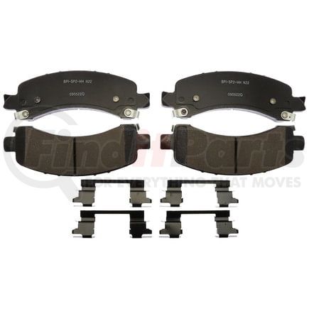 SP974ATRH by RAYBESTOS - Raybestos Specialty - Truck Ceramic Brake Pad Set