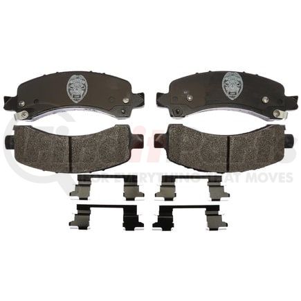 SP974PSH by RAYBESTOS - Raybestos Specialty - Police Metallic Brake Pad Set