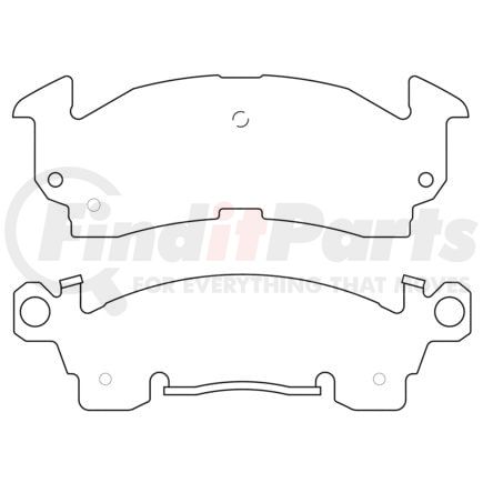 ST38R52T14 by RAYBESTOS - Raybestos Racing Metallic Brake Pad Set