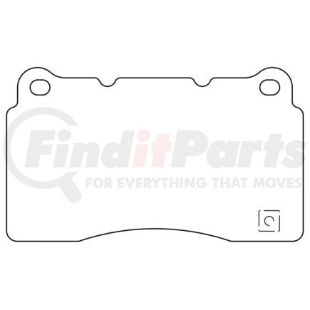 ST45R1001T15 by RAYBESTOS - Raybestos Racing Brake Pad Set