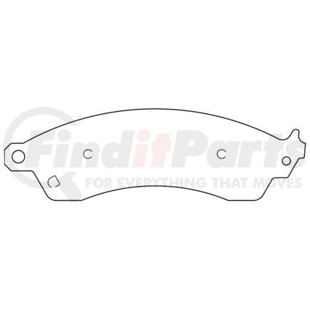 ST47R412T16 by RAYBESTOS - Raybestos Racing Brake Pad Set