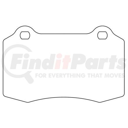 ST47R592T15 by RAYBESTOS - Raybestos Racing Brake Pad Set