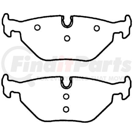 ST77R1442T15 by RAYBESTOS - Raybestos Racing Metallic Brake Pad Set