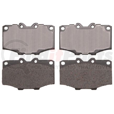 AD0137 by ADVICS - ADVICS Ultra-Premium Ceramic Brake Pads