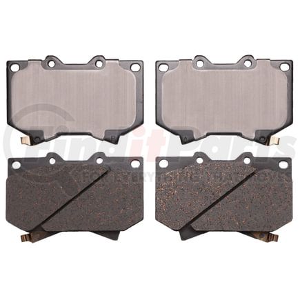 AD0812 by ADVICS - ADVICS Ultra-Premium Ceramic Brake Pads