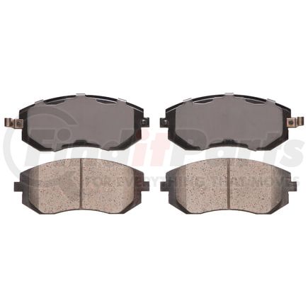 AD0929 by ADVICS - ADVICS Ultra-Premium Ceramic Brake Pads