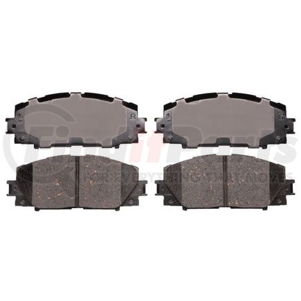 AD1184A by ADVICS - ADVICS Ultra-Premium Ceramic Brake Pads