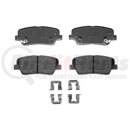 AD1284 by ADVICS - ADVICS Ultra-Premium Ceramic Brake Pads