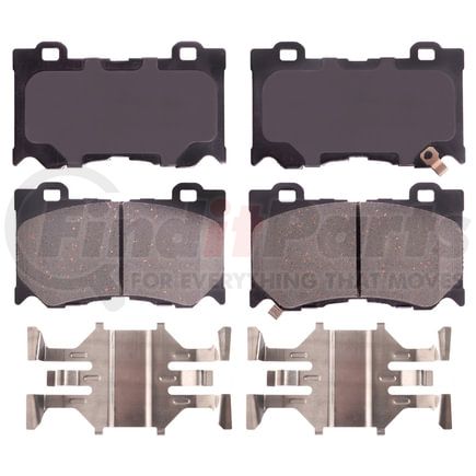 AD1346 by ADVICS - ADVICS Ultra-Premium Ceramic Brake Pads