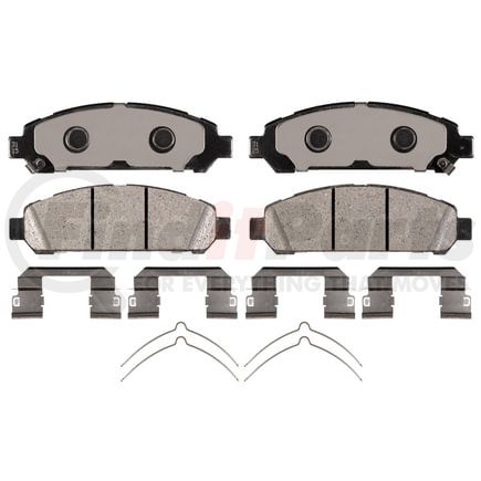 AD1401 by ADVICS - ADVICS Ultra-Premium Ceramic Brake Pads