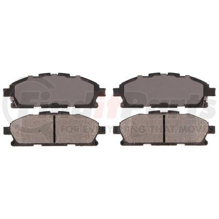 AD1552 by ADVICS - ADVICS Ultra-Premium Ceramic Brake Pads