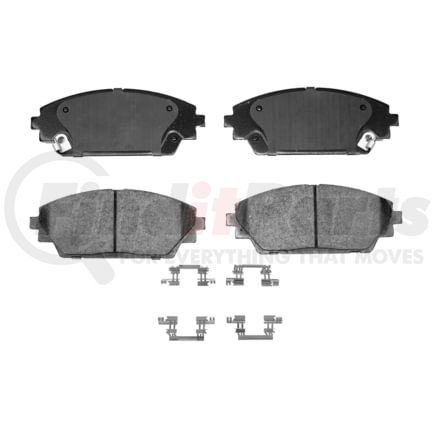 AD1728 by ADVICS - ADVICS Ultra-Premium Ceramic Brake Pads