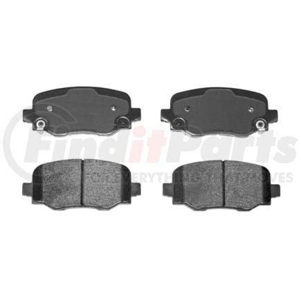 AD1809 by ADVICS - ADVICS Ultra-Premium Ceramic Brake Pads