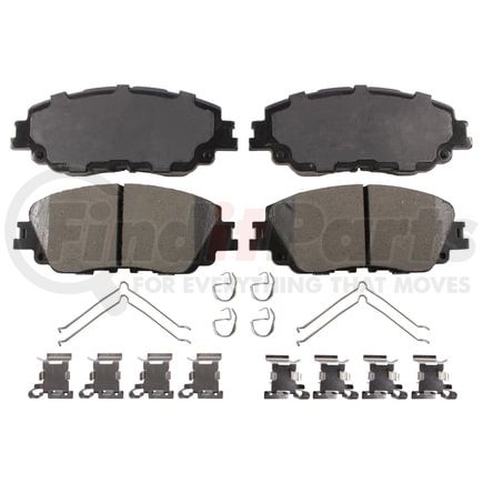 AD2076 by ADVICS - ADVICS Ultra-Premium Ceramic Brake Pads