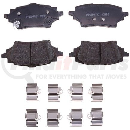 MGD2202CH by RAYBESTOS - Raybestos R-Line Ceramic Brake Pad Set