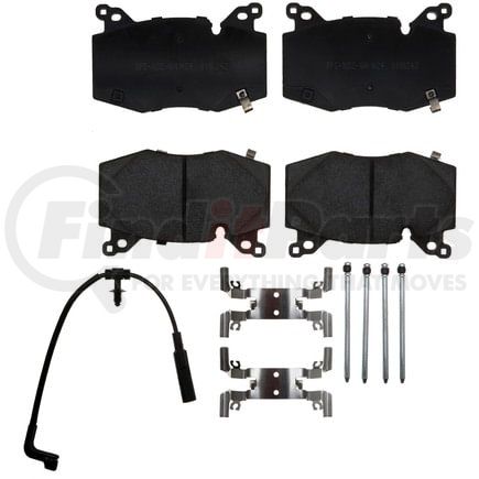 MGD2274CH by RAYBESTOS - Raybestos Element3 Hybrid Brake Pad Set