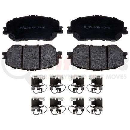 MGD2375CH by RAYBESTOS - Raybestos Element3 Hybrid Brake Pad Set