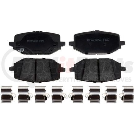 MGD2397CH by RAYBESTOS - Raybestos Element3 Hybrid Brake Pad Set