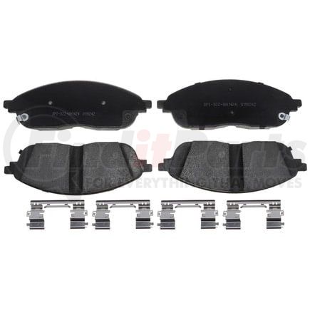 MGD2436CH by RAYBESTOS - Raybestos Element3 Hybrid Brake Pad Set