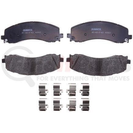 PGD2225M by RAYBESTOS - Raybestos Element3 Metallic Brake Pad Set