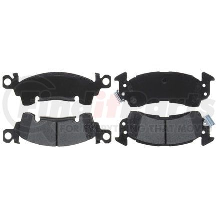 PGD52M by RAYBESTOS - Raybestos Element3 Metallic Brake Pad Set