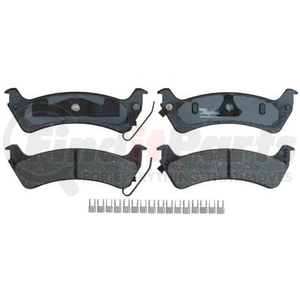 PGD666C by RAYBESTOS - DISC BRAKE PAD SET