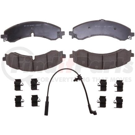 SP2250ATRH by RAYBESTOS - Raybestos Specialty - Truck Ceramic Brake Pad Set