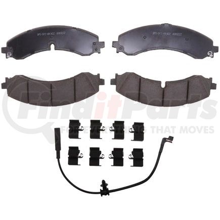 SP2250TRH by RAYBESTOS - Raybestos Specialty - Truck Ceramic Brake Pad Set