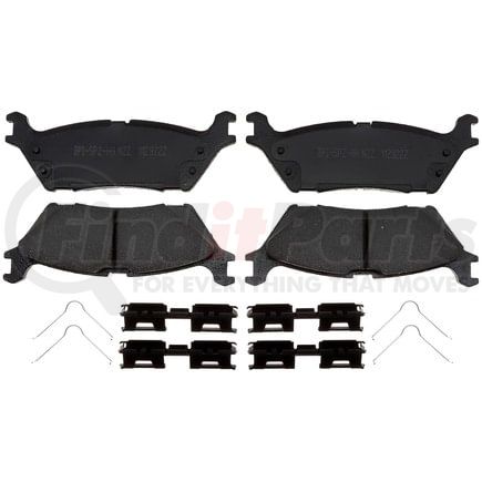 SP2383TRH by RAYBESTOS - Raybestos Specialty - Truck Ceramic Brake Pad Set