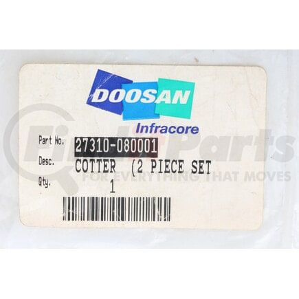 27310-080001 by DOOSAN - COTTER