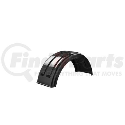 10001766 by MINIMIZER - Single Fender for 16.5 Tire Carbon Fiber