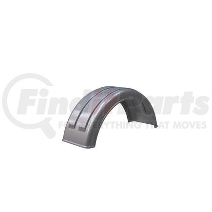 10001767 by MINIMIZER - Single Fender for 16.5 Tire Liquid Platium