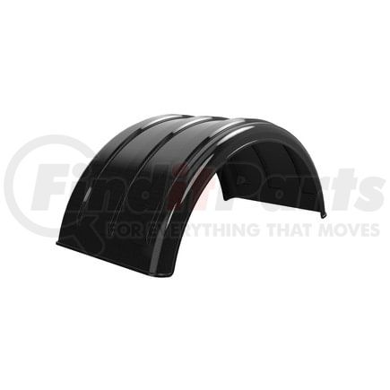 10001878 by MINIMIZER - Dual Fender for 22.5 Tire Carbon Fiber