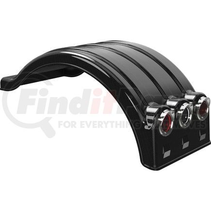 10001631 by MINIMIZER - Double Deuce Single Fender Carbon Fiber (Light Box)