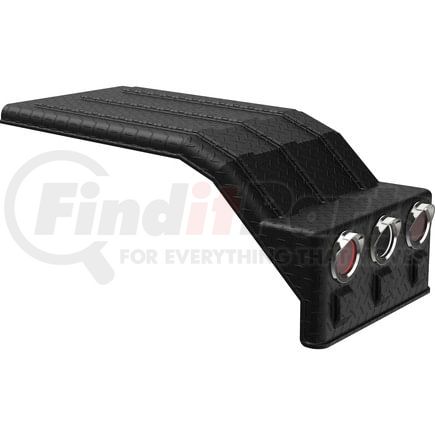 10001692 by MINIMIZER - Fender for MIN1500/1554 Diamond Plate Black (Light Box)