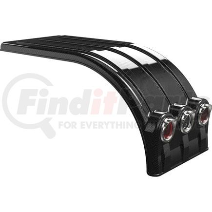 10002020 by MINIMIZER - Contour Fender for MIN900 & TA900 Carbon Fiber (Light Box)