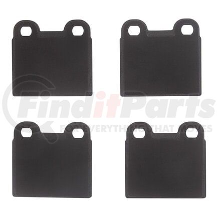 4000-0030-00 by DYNAMIC FRICTION COMPANY - DFC 4000 HybriDynamic Brake Pads