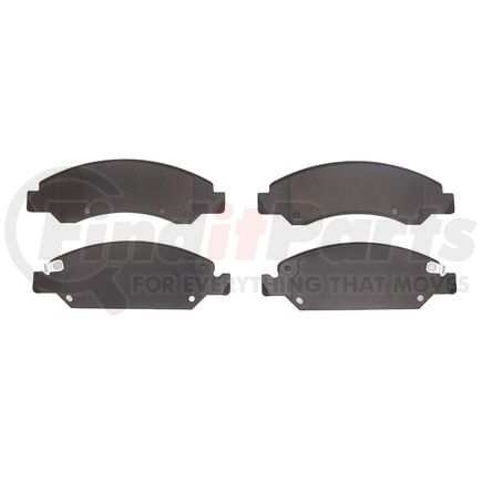 4000-1363-00 by DYNAMIC FRICTION COMPANY - DFC 4000 HybriDynamic Brake Pads