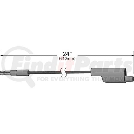 67271 by GROTE - Cut-To-Fit Wire Harness Systems, Rear Sill Adapter