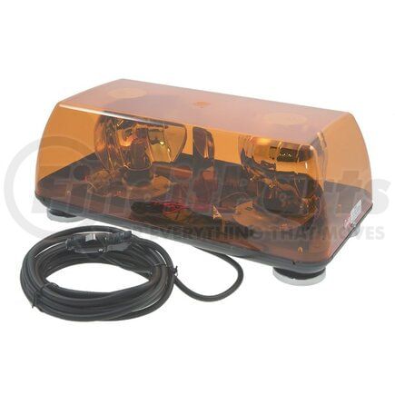 76933 by GROTE - 15in. Rotating Hi-Intensity Portable Mini Light Bar, Magnet Mount, Yellow