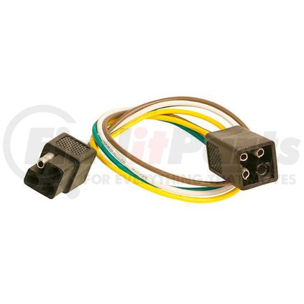 821036 by GROTE - Square Head Connector, 4 Pole, 18 Ga