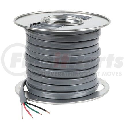 825521 by GROTE - Pvc Jacketed Wire, 4 Cond, 14 Ga, 100' Spool