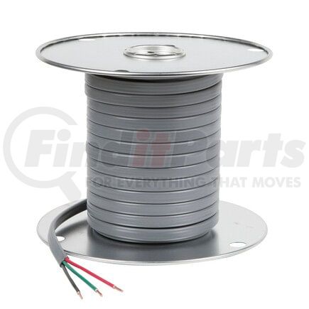 825522 by GROTE - Pvc Jacketed Wire, 3 Cond, 16 Ga, 100' Spool