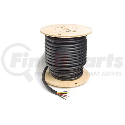 825612 by GROTE - Trailer Cable, Pvc, 7 Cond, 6/14 & 1/12 Ga, 50' Spool