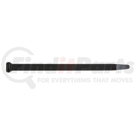 836043 by GROTE - Wide Strap Tie, Black, 15.1", 120 Lb, Pk 100