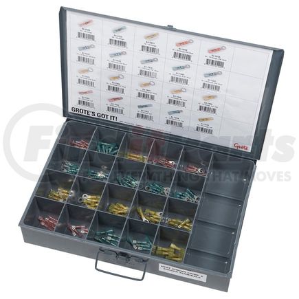 836651 by GROTE - Fleet, Service & Installer Assortment Trays, Crimp, Solder & Seal Heat Shrink Terminal Assortment Tray